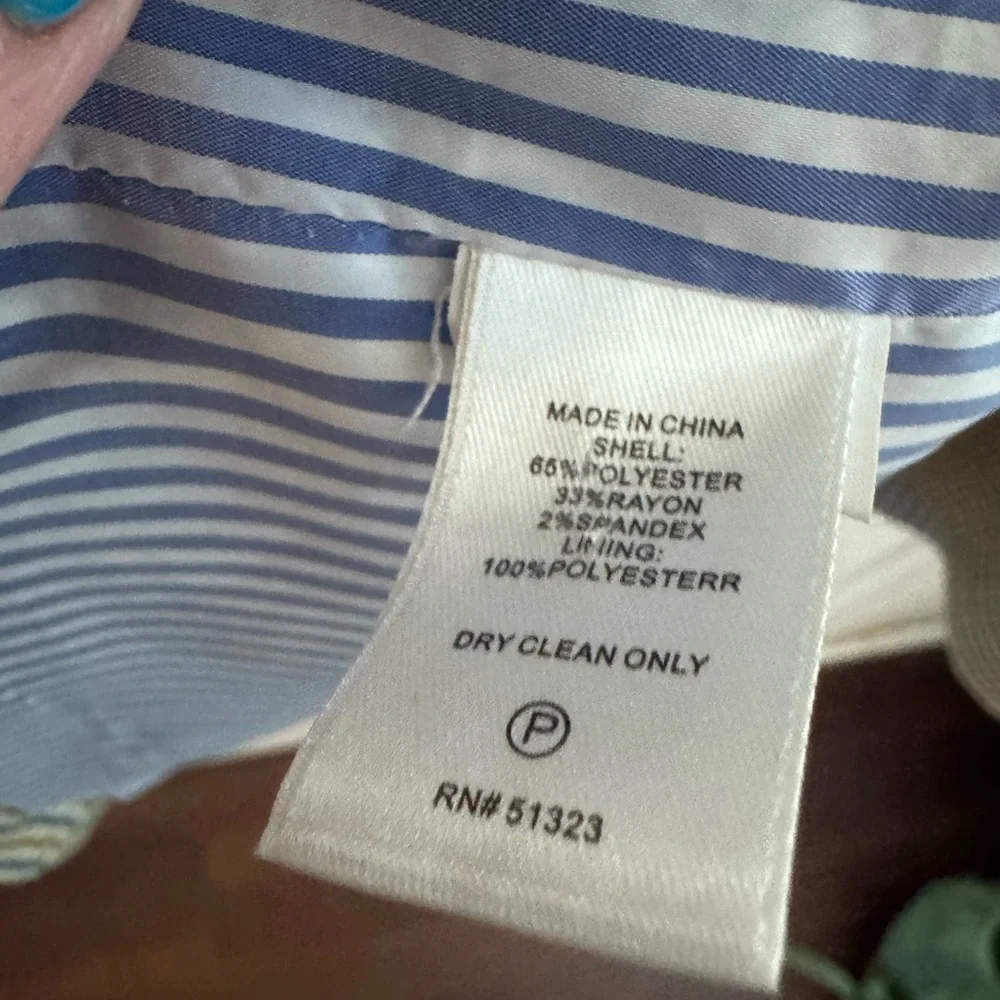 1. STATE • REVOLVE Houndstooth Double Breasted Blazer Size 6 - Picture 10 of 10